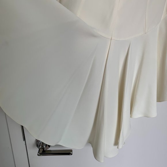 NWT Alexander McQueen Silk Peplum Tunic Top - Picture 4 of 8